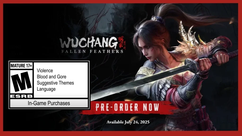 Wuchang_ Fallen Feathers Age Rating and Parents Guide (2025)